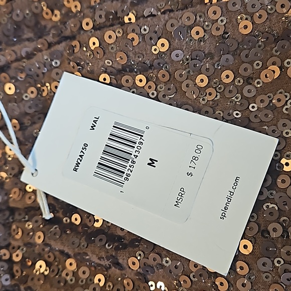 Splendid Sequin Pants with Pockets *MSRP $178* Sz M - NWT - Picture 6 of 10